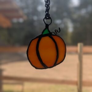 Stained Glass Pumpkin
